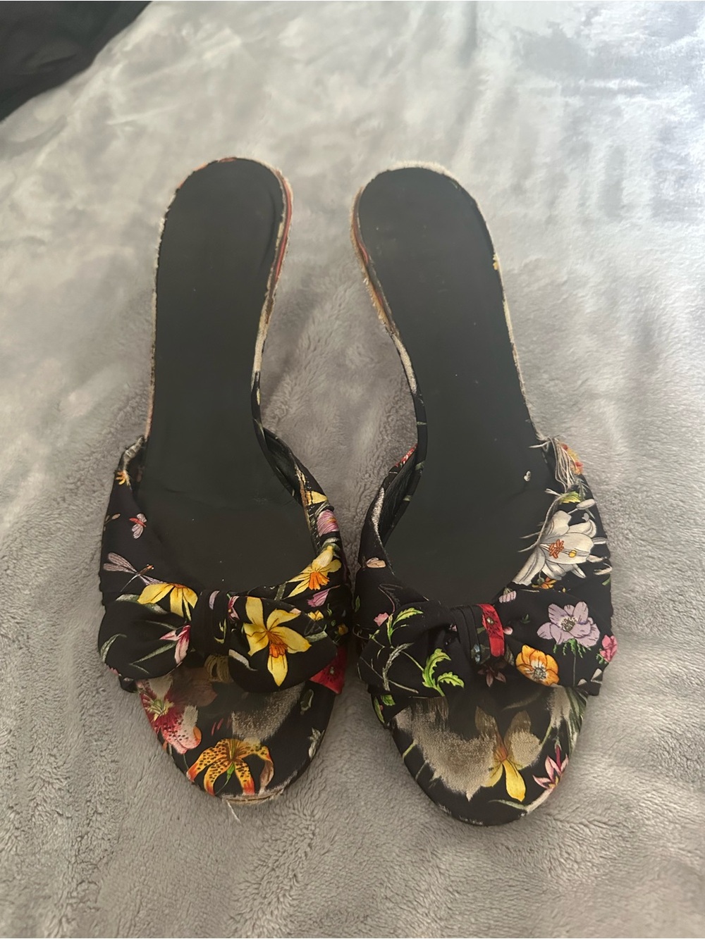 Gucci Floral Sandals